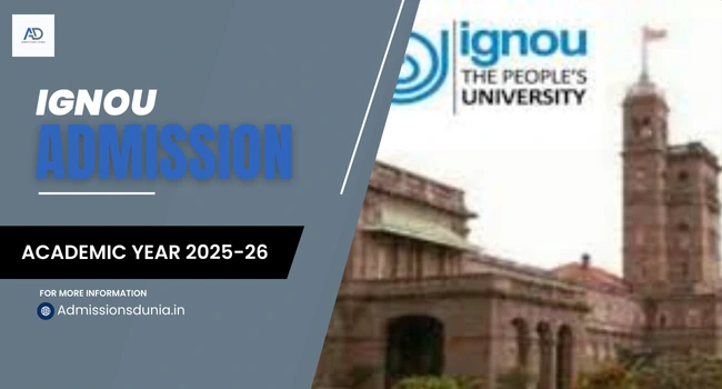 IGNOU Admission 2025-26