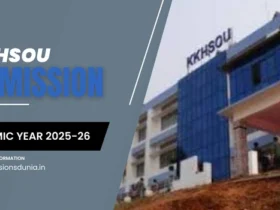 KKHSOU Admission 2025-26