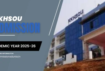 KKHSOU Admission 2025-26