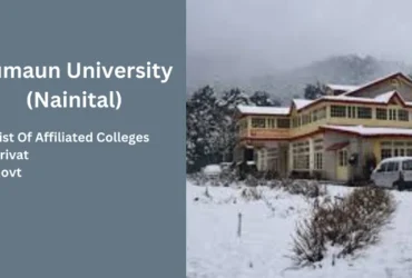 Kumaun University Affiliated Colleges List