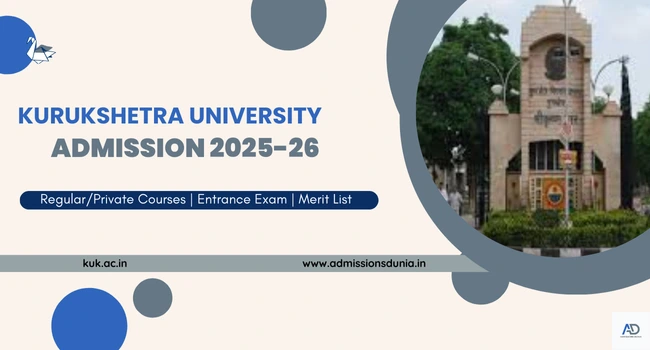 Kurukshetra University Admission 2025-26