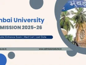 Mumbai University Admission 2025-26