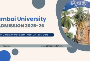 Mumbai University Admission 2025-26