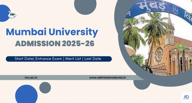 Mumbai University Admission 2025-26