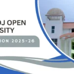 MP Bhoj Open University Admission 2025-26
