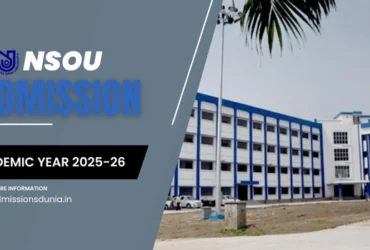 NSOU Admission