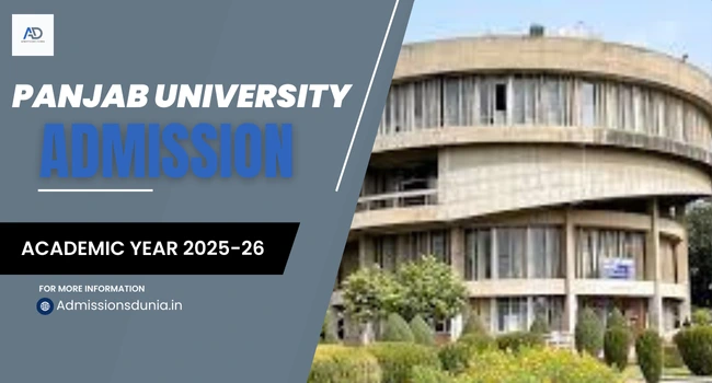 Panjab University Admission 2025-26