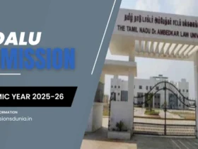 TNDALU Admission 2025-26