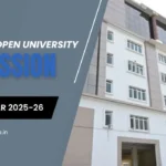 Tamil Nadu Open University Admission 2025-26