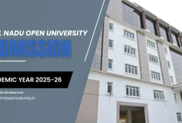 Tamil Nadu Open University Admission 2025-26