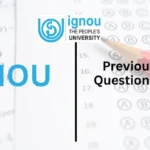 IGNOU Previous Year Question Paper For TEE June 2025 PDF