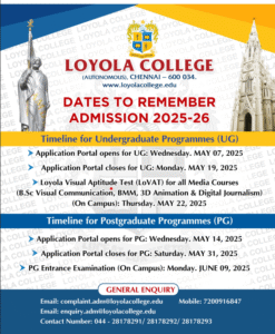 Loyola College Admission