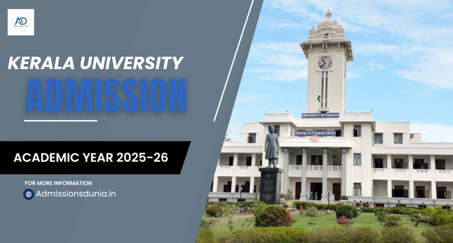 Kerala University Admission 2025-26