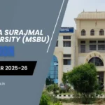 Maharaja Surajmal Brij University Admission