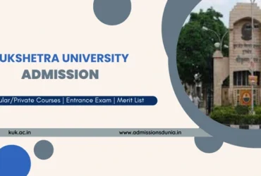 Kurukshetra University Admission