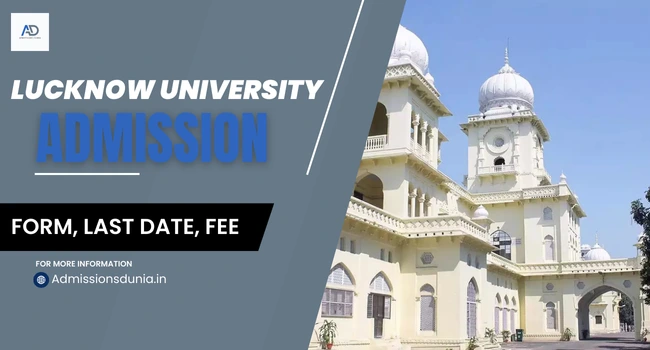 Lucknow University Admission Form 2026-27