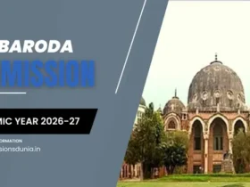 MSU Baroda Admission 2026-27