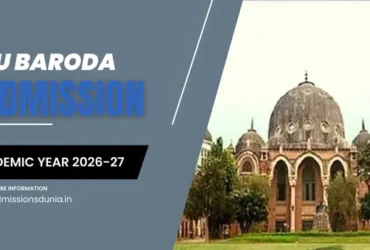 MSU Baroda Admission 2026-27