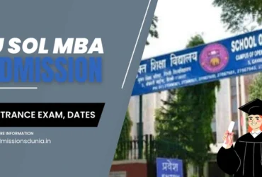 DU SOL MBA Admission 2026