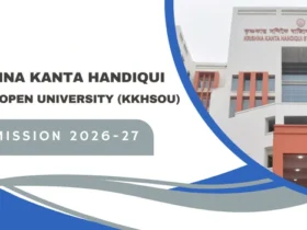 KKHSOU Admission 2026-27