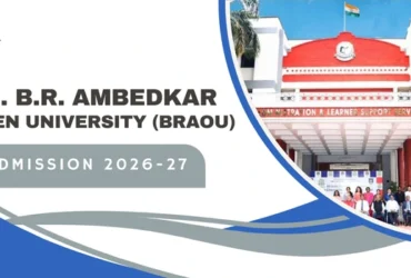 BRAOU Admission 2026-27
