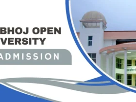MP Bhoj Open University Admission 2026