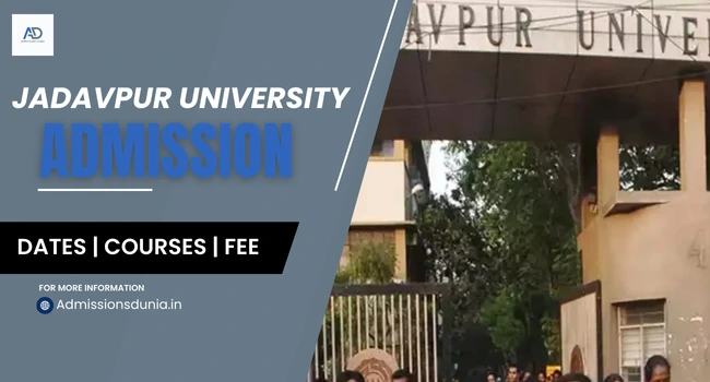 Jadavpur University Admission 2026-27
