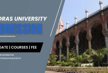 Madras University Admission 2026-27