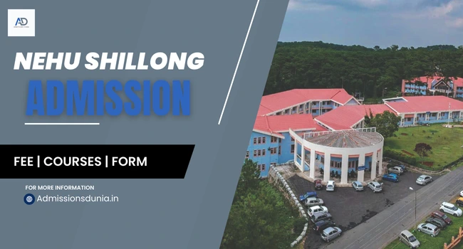 NEHU Admission 2026-27