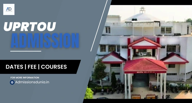 UPRTOU Admission 2026-27