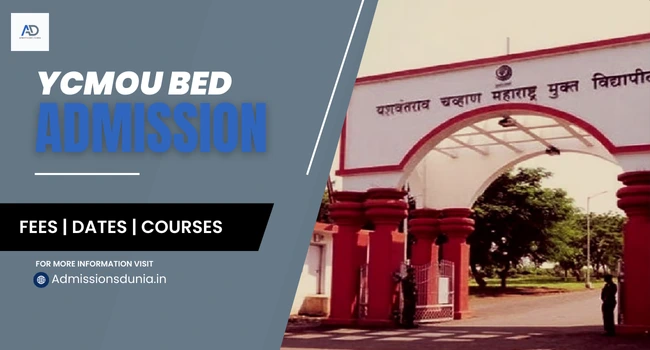 YCMOU BEd Admission 2026-27