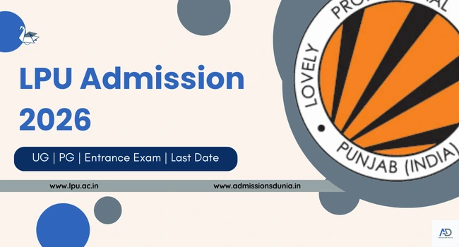LPU Admission 2026