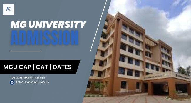 MG University Admission 2026-27